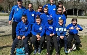 Championnats départemental 2025 tête à tête jeunes. 