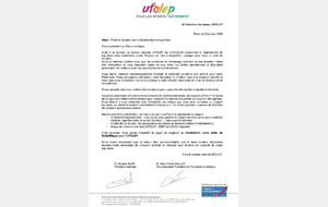 licences Ufolep rectificatif
