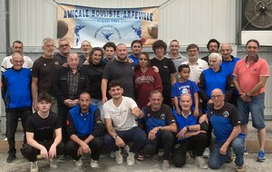 le groupe lors du concours de l'après midi.