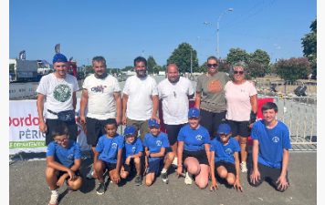 sortie école de pétanque.