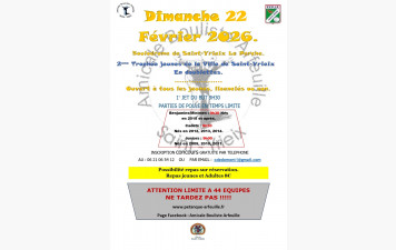 2ème trophée jeunes de la ville.