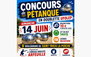 concours ufolep 14 juin