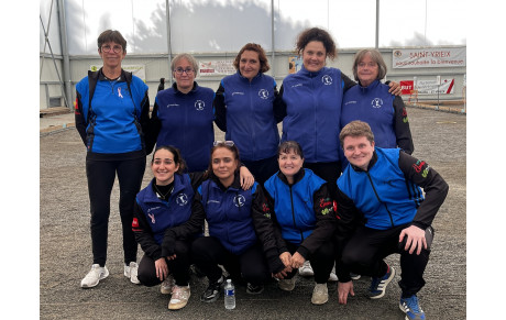 équipe féminine CRC 1.