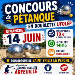 concours ufolep 14 juin